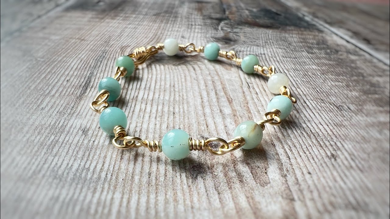 How To Make Perfect Wire Wrap Loops - Wire Wrap Links