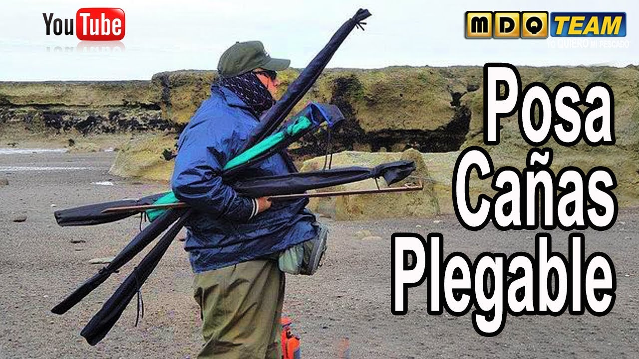 Como hacer un posacañas plegable