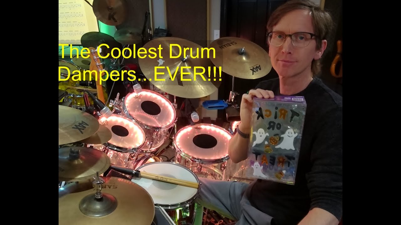The Coolest Drum Dampers...EVER!!!
