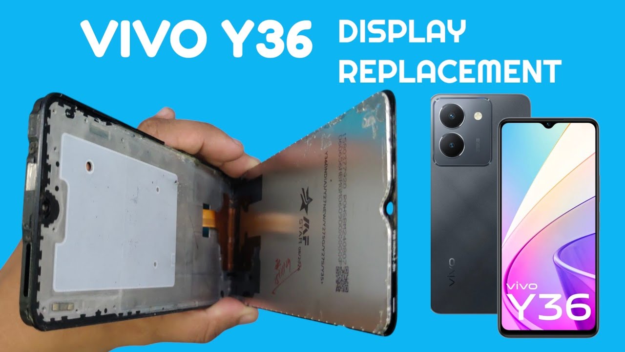vivo Y36 display replacement | how to change vivo Y36 screen #vivo #repair #how