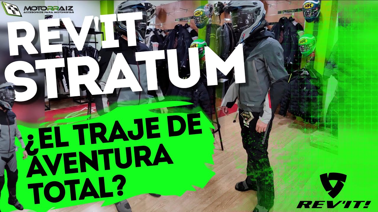 REV'IT STRATUM GORE-TEX PRO &iquest;EL TRAJE DE AVENTURA TOTAL PARA MOTORISTA?
