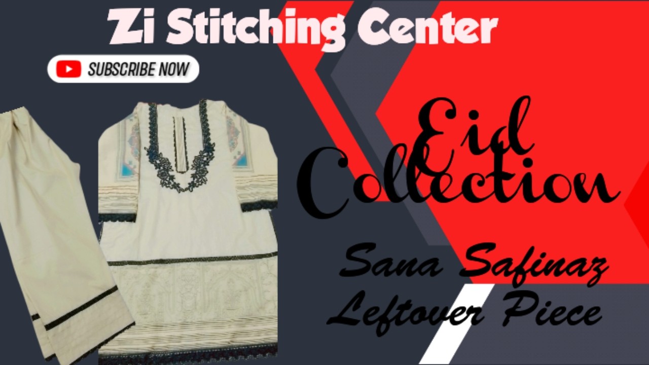 Leftover Fabric Unique Design #sanasafinaz @ZiStitchingcenter