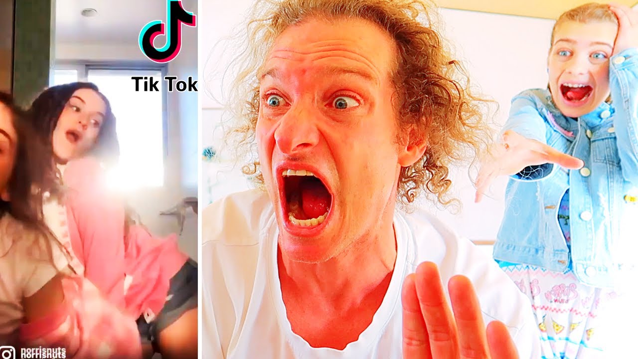ПАПА РЕАКЦИЯ НА НАШИ TIKTOKS (ЗАПРЕЩЕНО??) с The Norris Nuts