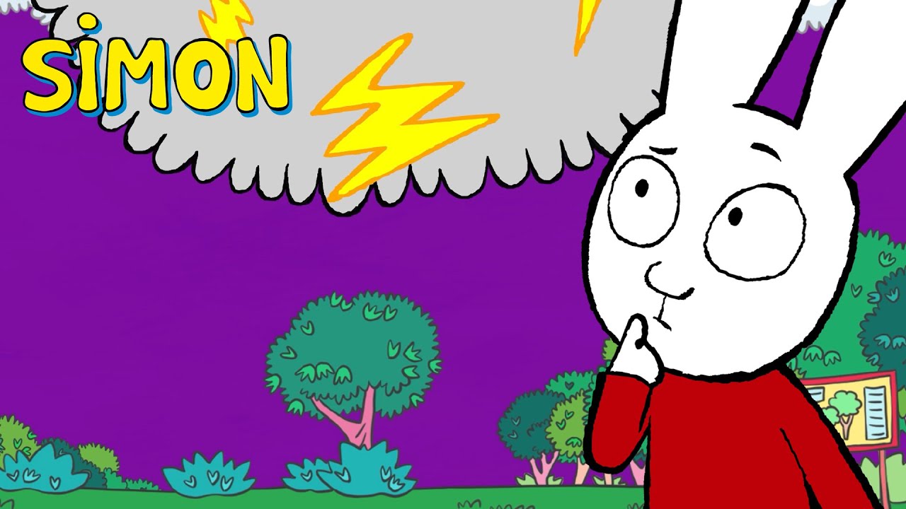 Pourquoi il y a des éclairs et du tonnerre ? 🌩️❓ Simon t’explique ! | Simon | Dessin animé