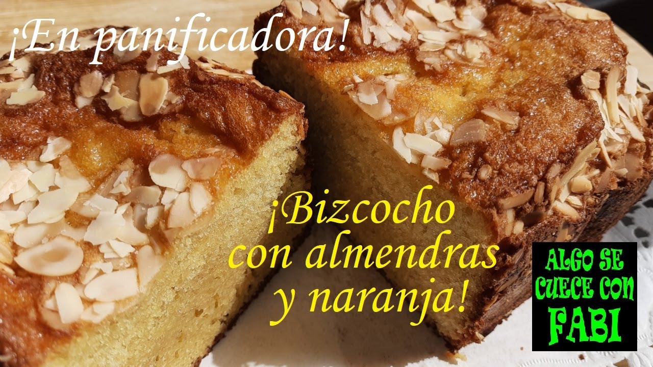 ¡BIZCOCHO con ALMENDRAS y NARANJA en la PANIFICADORA de LIDL! ¡REALMENTE DELICIOSO!
