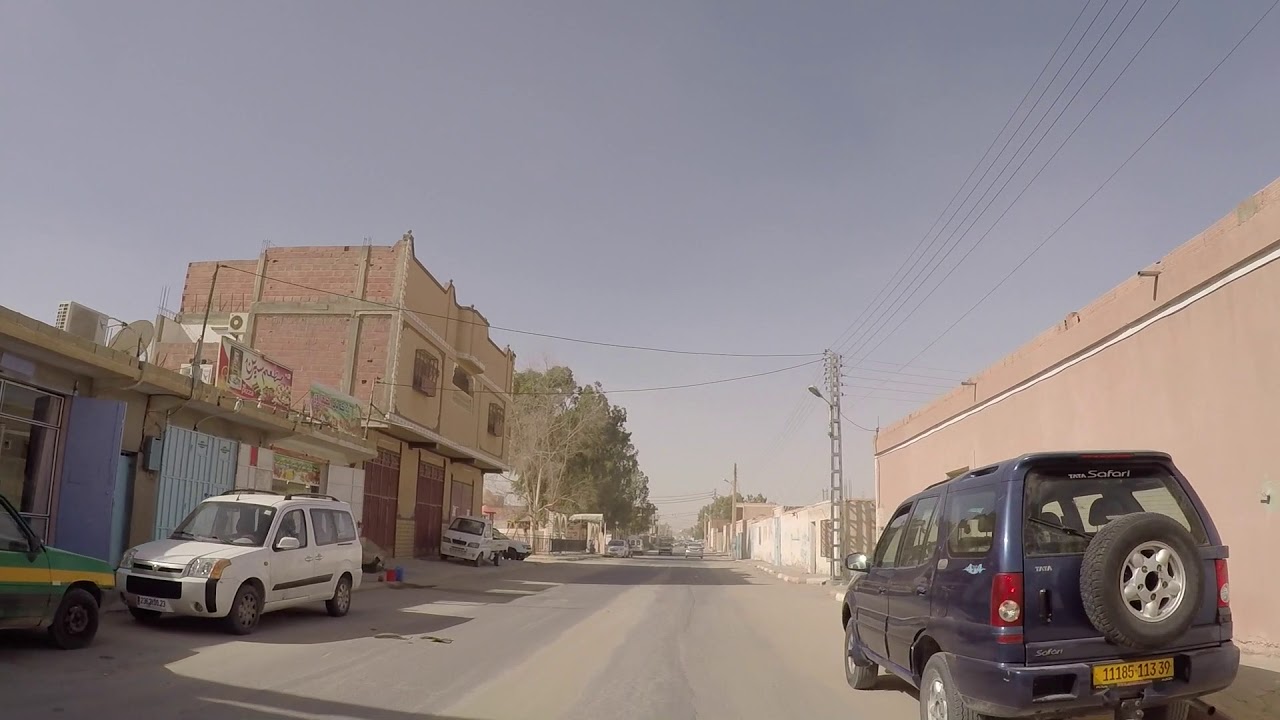 Algeria Guemar Downtown, Gopro / Algérie Guemar Centre ville, Gopro