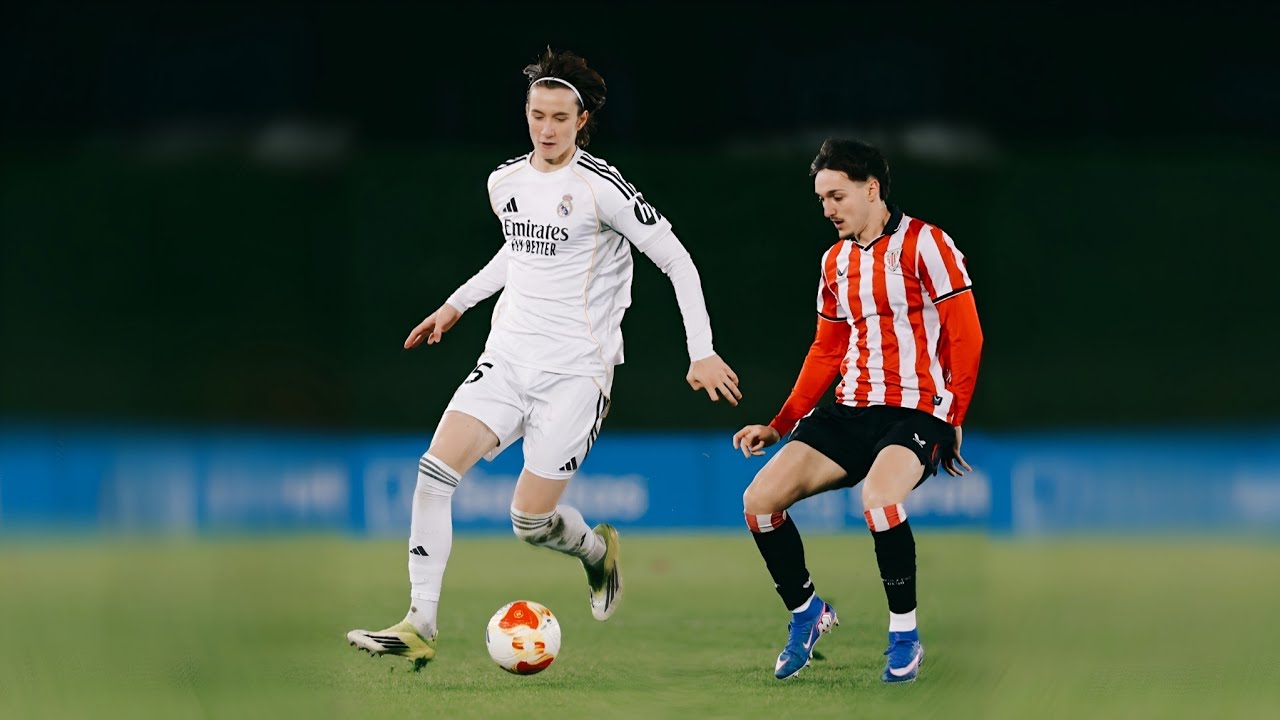 Joan Martínez vs Athletic Bilbao B • Real Madrid Castilla