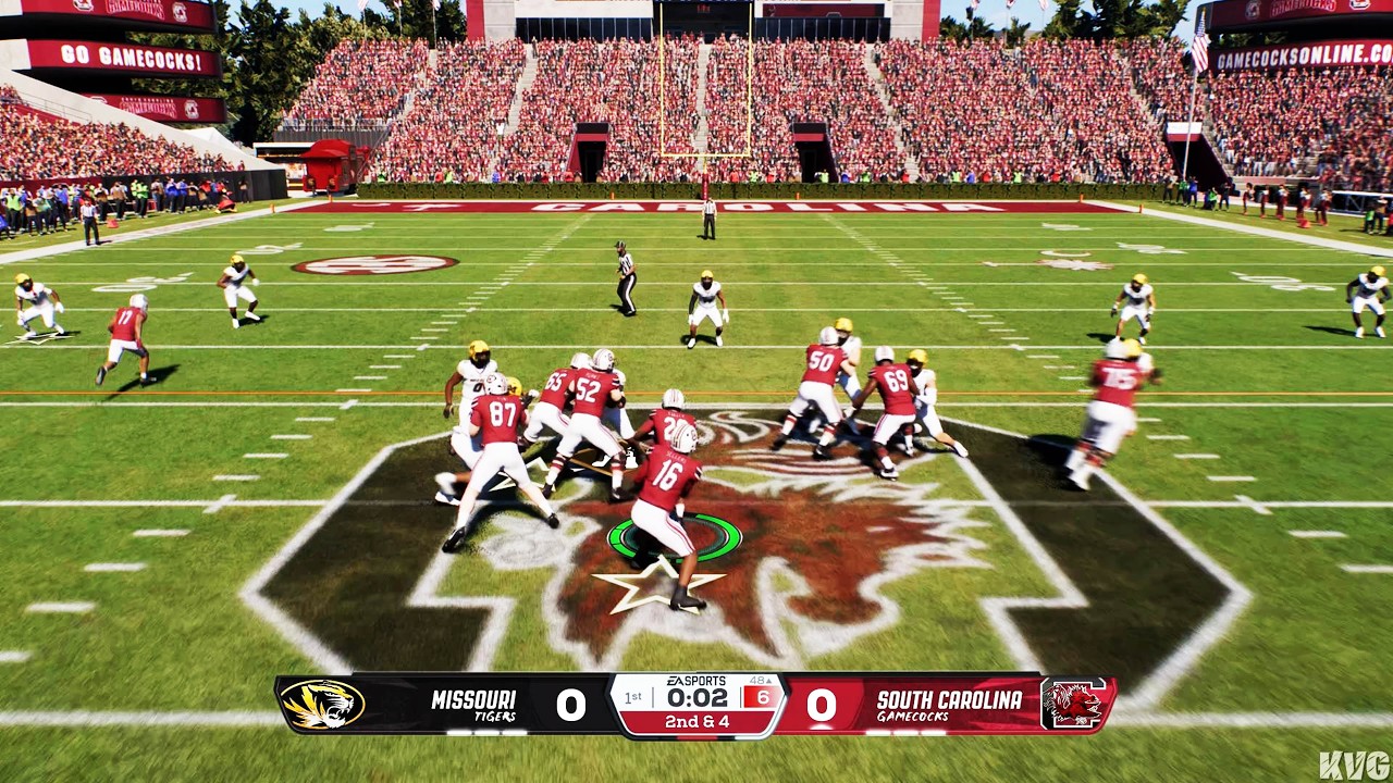 College Football 27 - Missouri Tigers vs South Carolina Gamecocks - Gameplay (PS5 UHD) [4K60FPS]