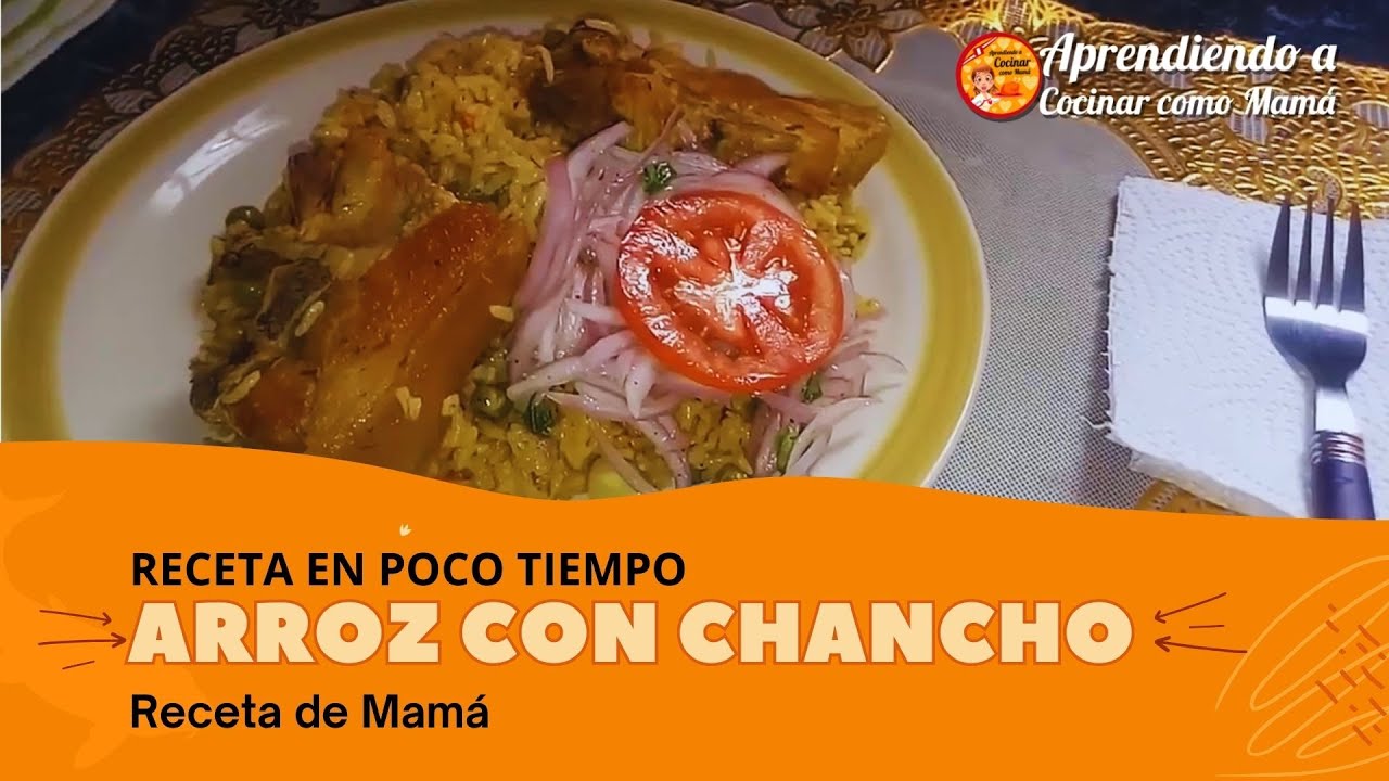 Que Delicia ARROZ CON CHANCHO Receta Rápida #Recetas