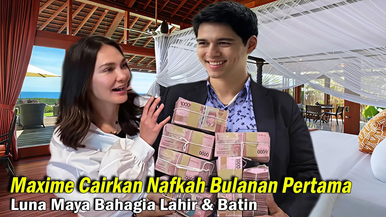 Luna Maya Bahagia Tiada Tara Maxime Cairkan Nafkah Bulanan Pertama Di Momen Bulan Madu Semanis Madu