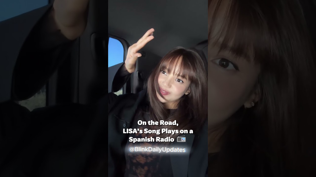 Песня LISA покорила испанское радио 😱📻 #blackpink #lisa #lalisa