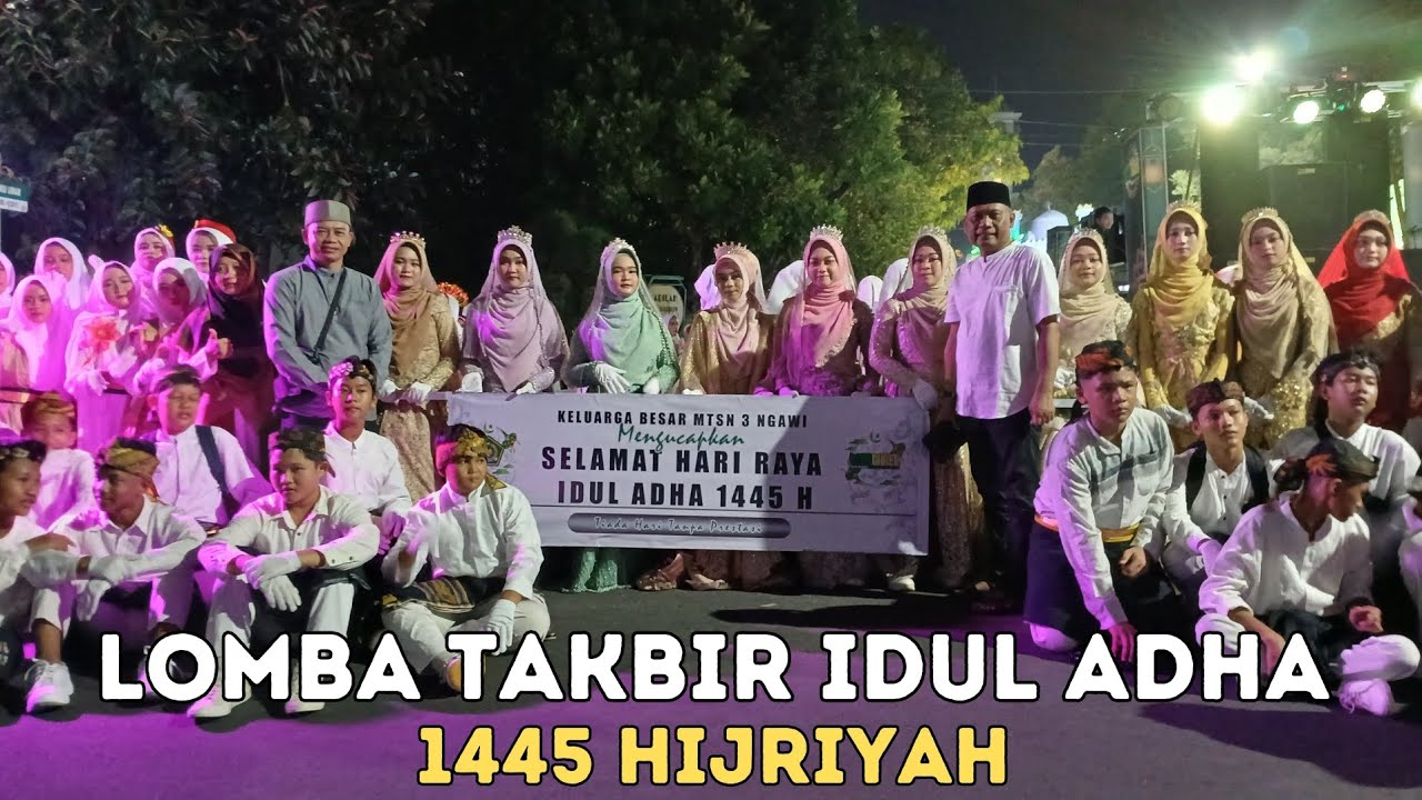 LOMBA TAKBIR IDUL ADHA 1445 H || JUARA I
