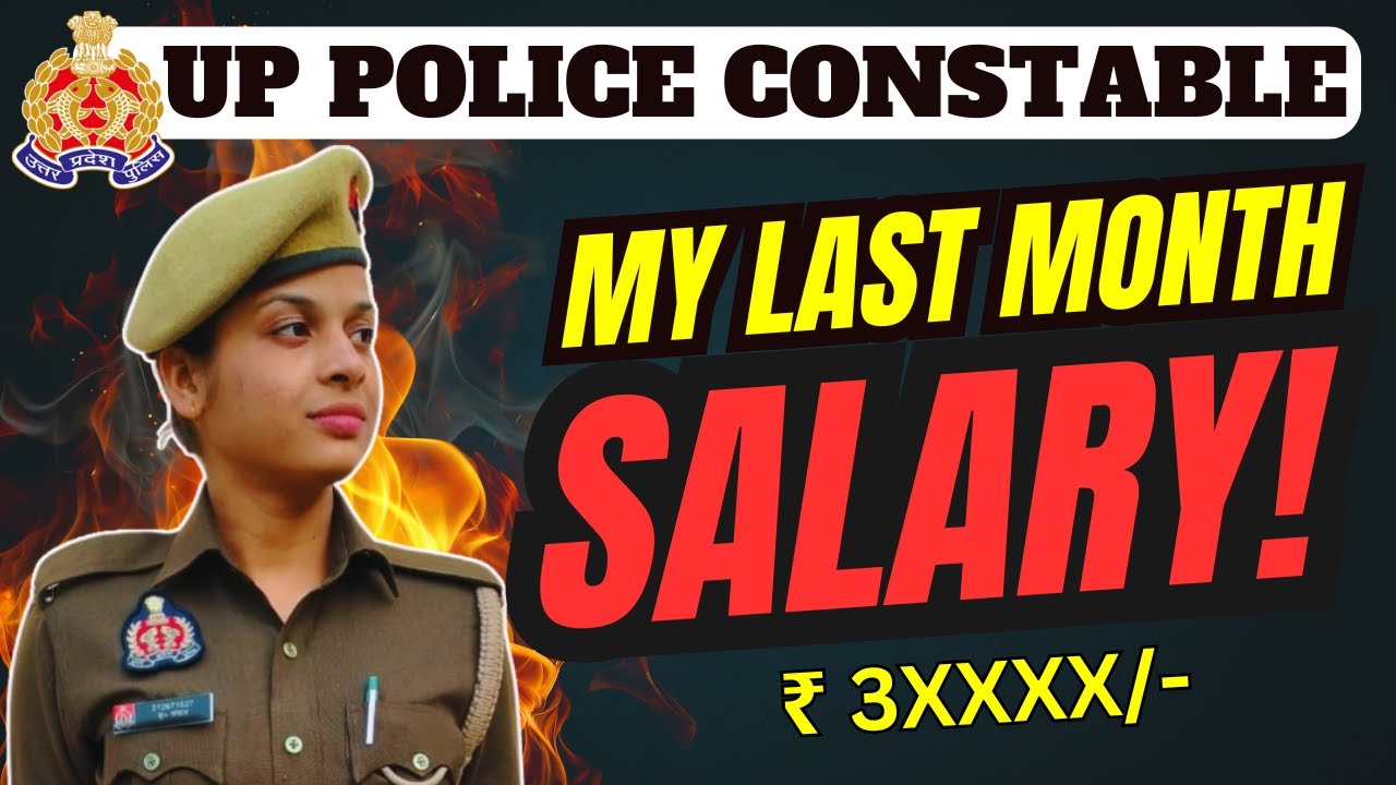 My Salary Slip after 3 Years 🤑🔥| UP POLICE Constable Salary 2025 ✅| Chanchal Ma'am | #uppolice