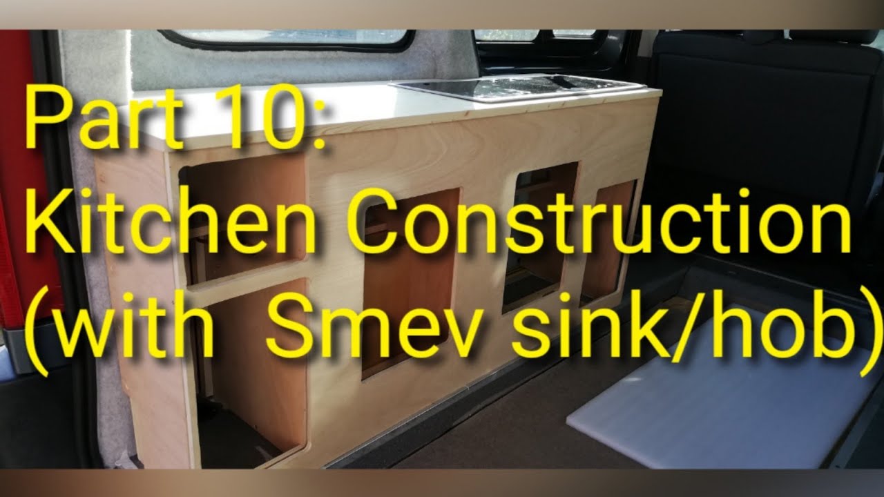 Peugeot Expert Tepee Camper Conversion - Part 10: Kitchen Carcass, Gas Locker and Smev Sink/Hob