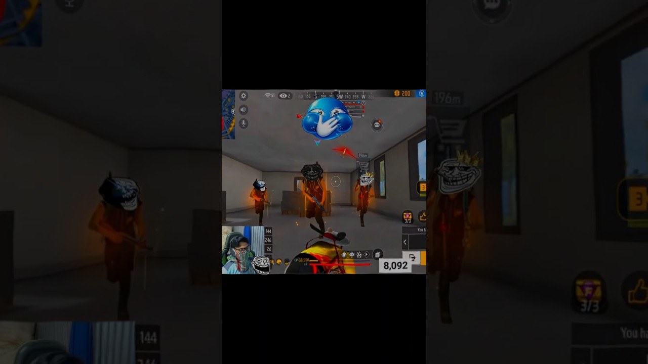 Streamer Never Thought of it😱💀#ff #shortsfeed #ffshorts #freefire #tondegamer