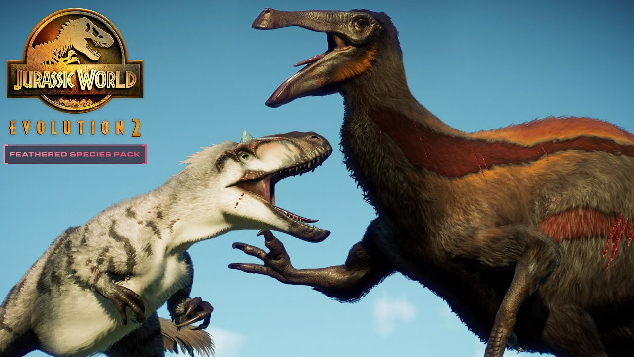 FULL FEATHER DLC SHOWCASE: All 4 Species! | Jurassic World Evolution 2 Feathered Species Pack DLC