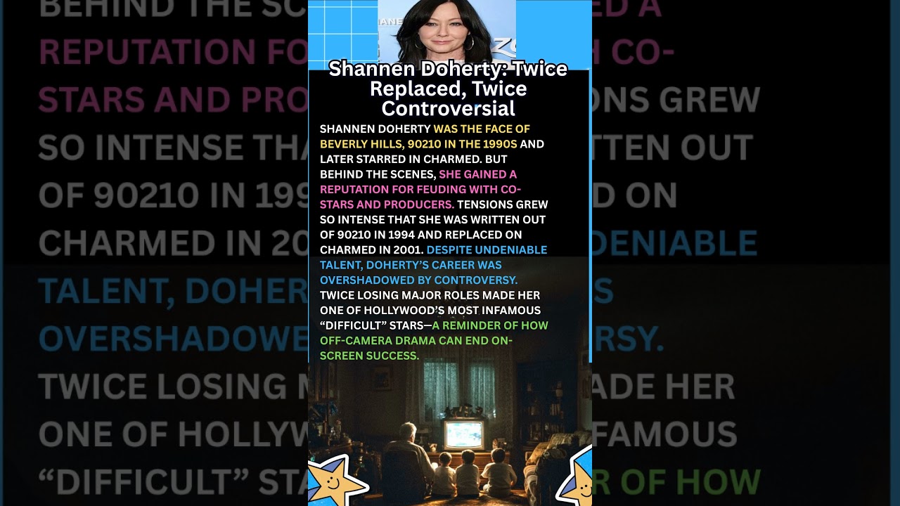 Shannen Doherty Twice Replaced, Twice Controversial #ShannenDoherty #ClassicTV #RetroTV