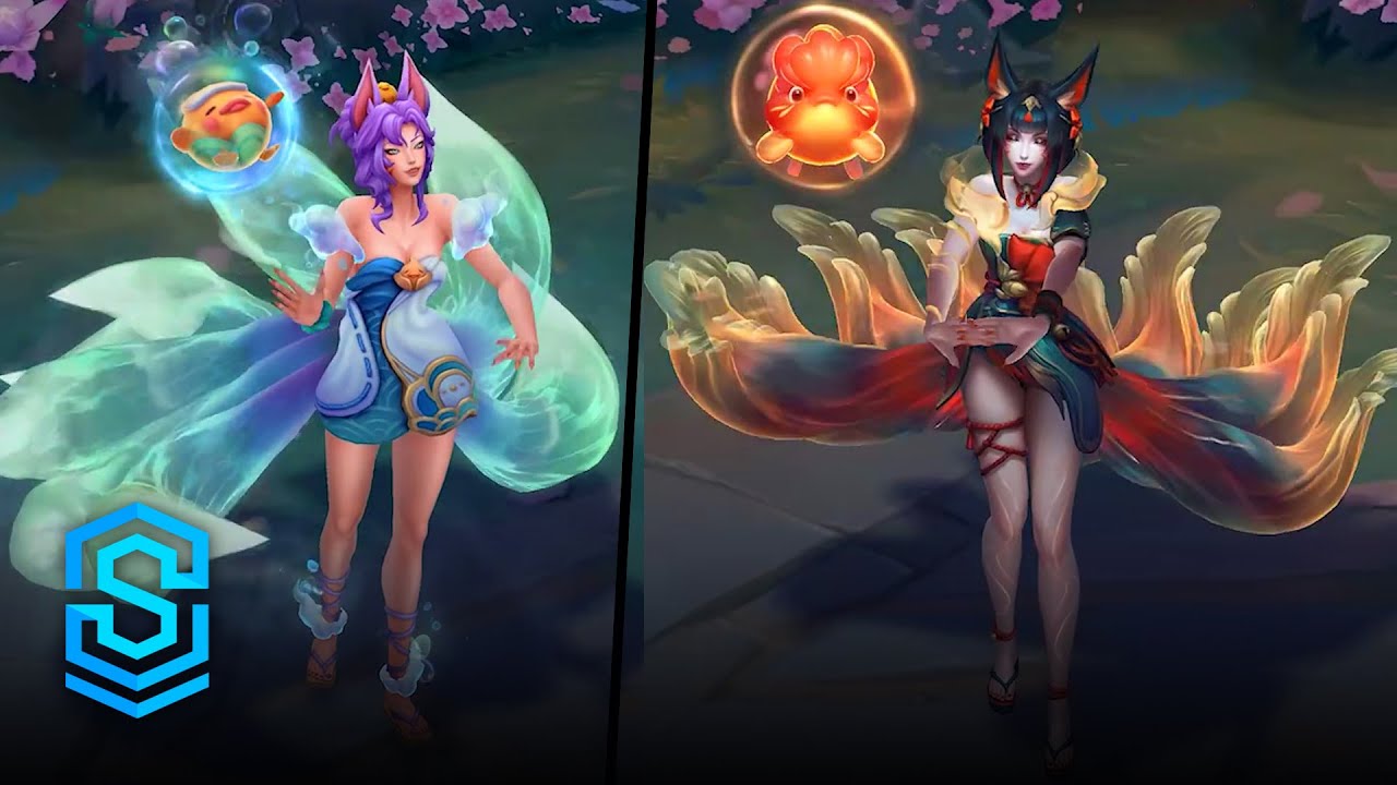 Spirit Blossom Springs Ahri & After Hours Mythic Variant | PBE Preview