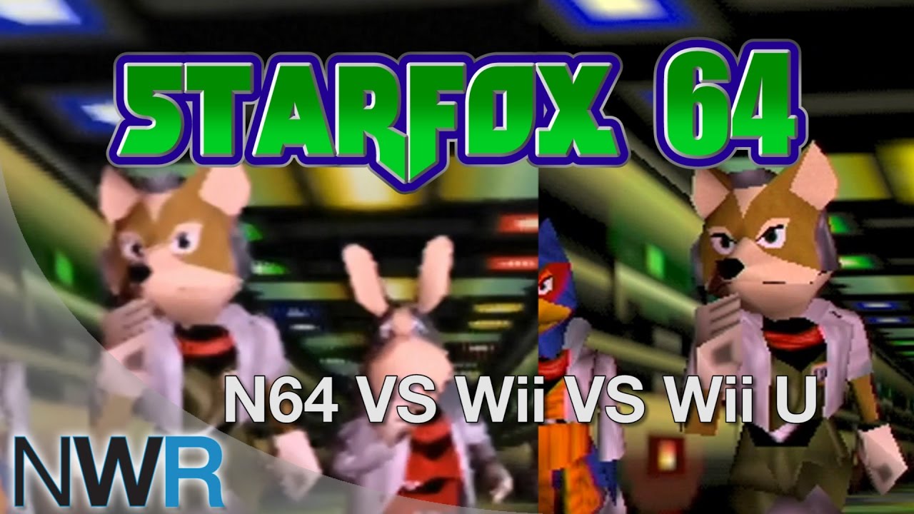 Star Fox 64: N64/Wii/Wii U Comparison