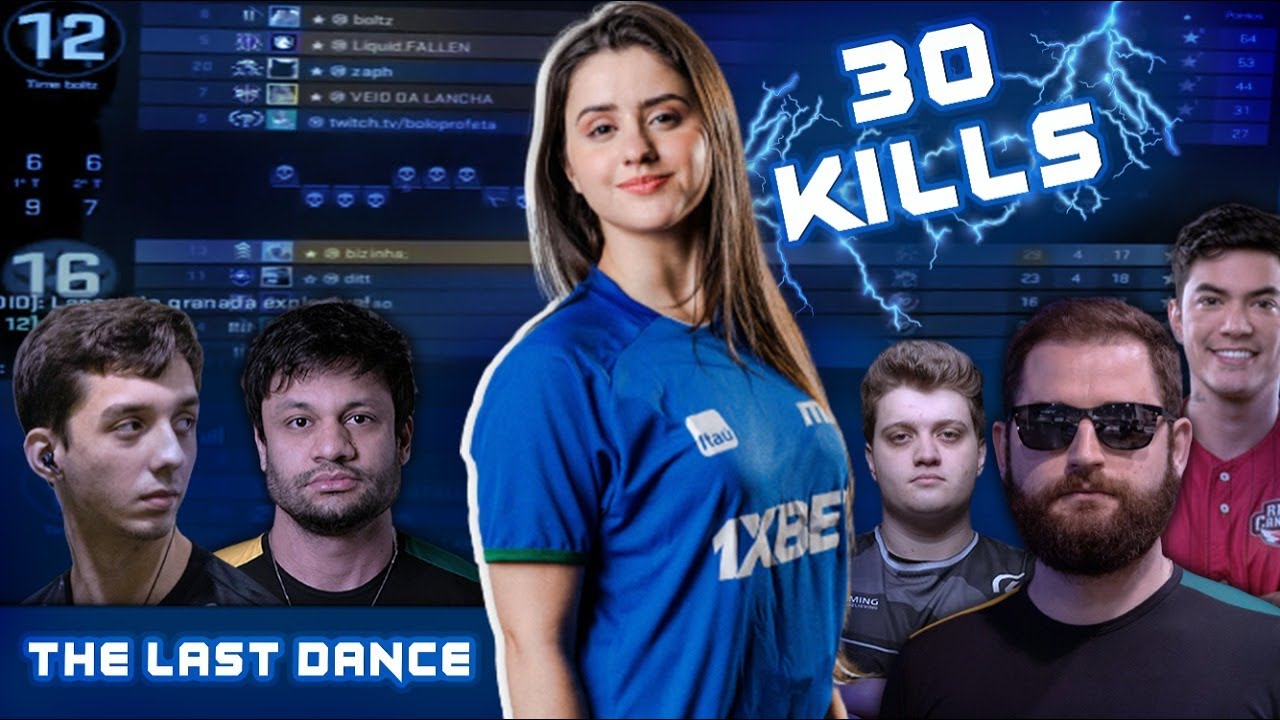 BIZINHA VS THE LAST DANCE🔥🤯 *TEVE CLUTCH CONTRA O FNX*