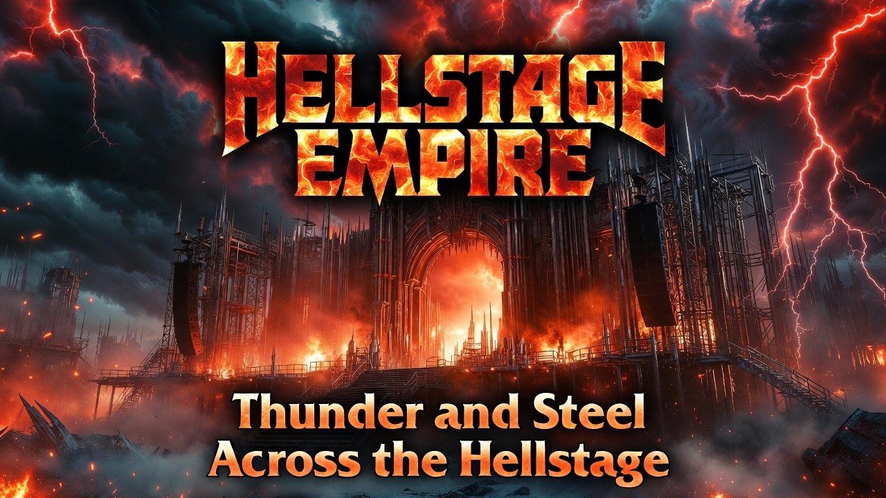 Best Music Heavymetal 🎸 Hellstage Empire 🔥 Thunder and Steel Across the Hellstage