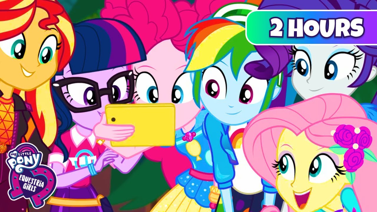 Tortoise Skateboard Trick Challenge! 🐢| My Little Pony: Equestria Girls
