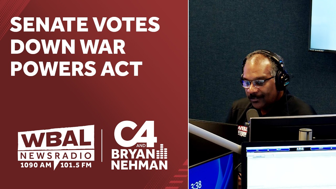 C4 and Bryan Nehman React: Senate votes down war powers act