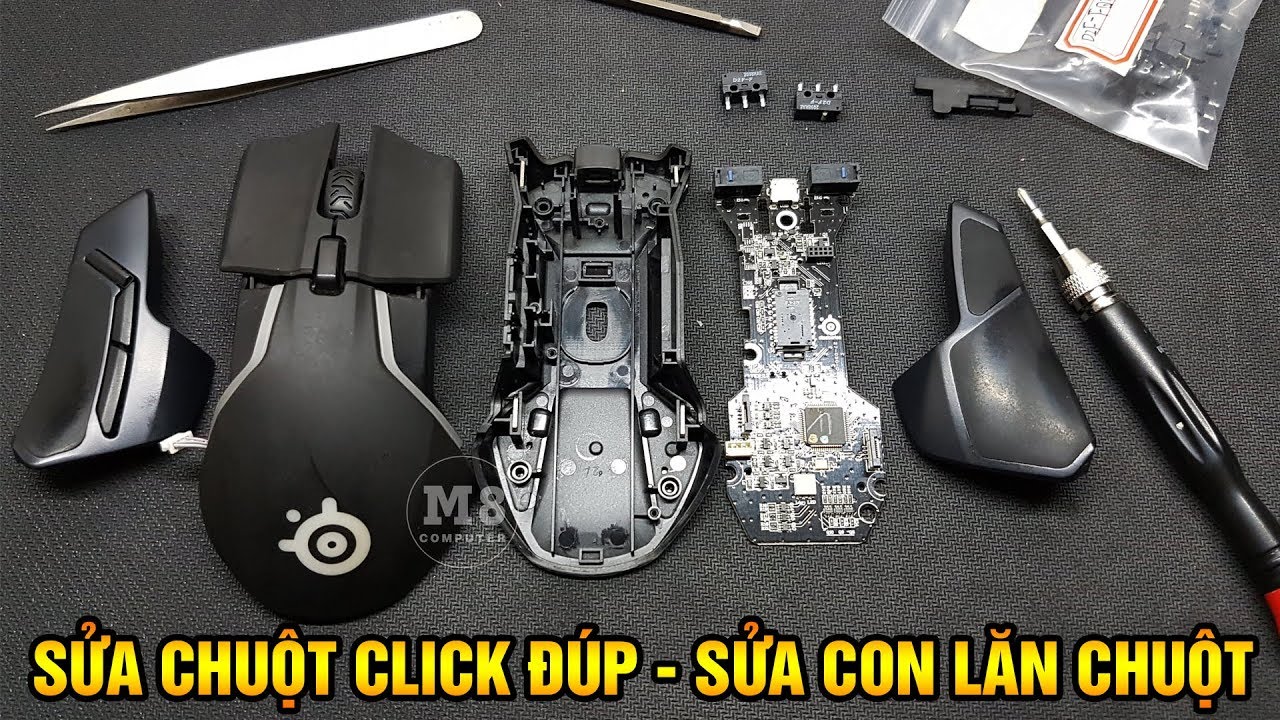 Sửa Chuột Click Đúp - Sửa Con Lăn Chuột - Sửa Chuột Máy Tính tại Hà Nội