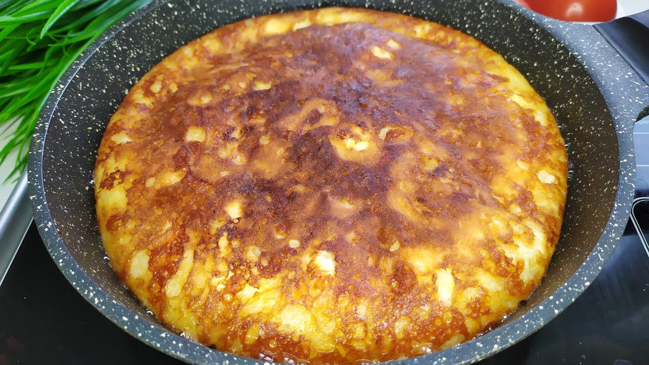 🧀🌿🧀Любителям сыра посвящается! Ленивый хачапури с творогом и сыром на сковороде🌿