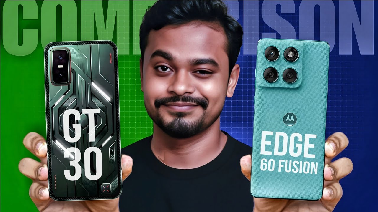 Infinix GT 30 Vs Motorola Edge 60 Fusion || Full Specs Comparison