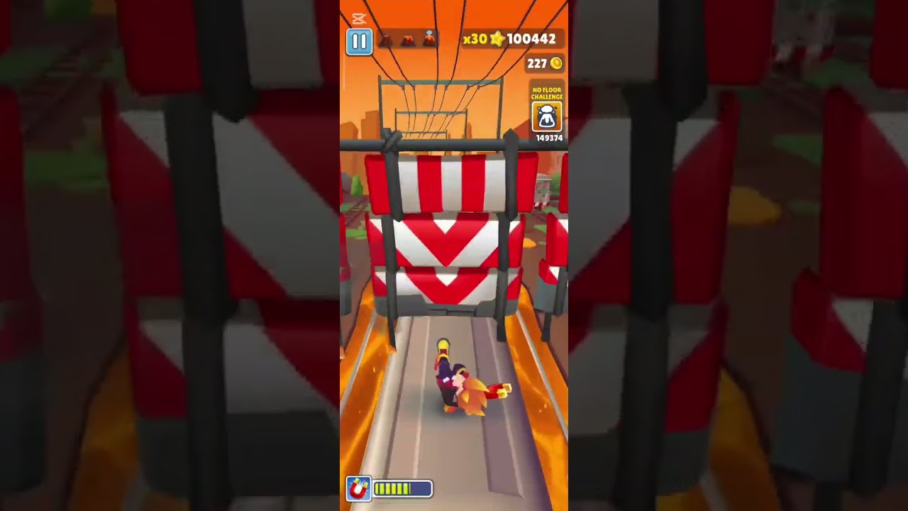 Lava event (230000 poits one run)#subwaysurfers #drawing #reels 