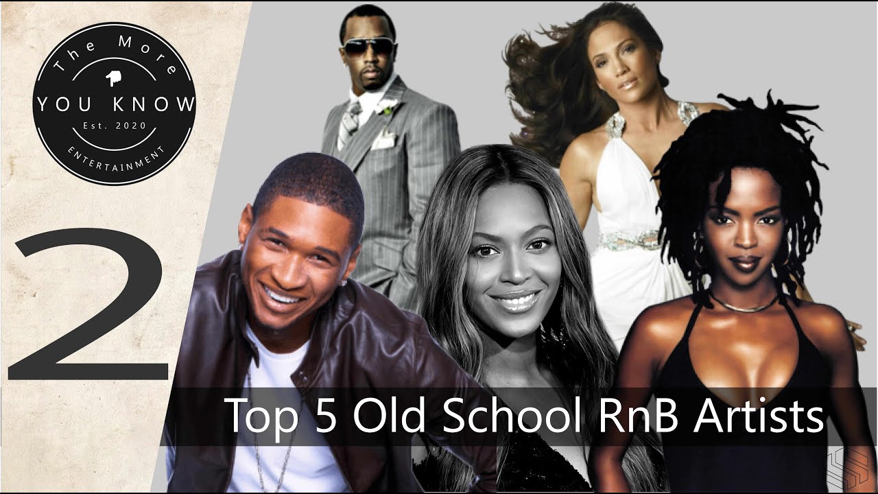 Top 5 Old School RnB Artists | The More You Know
