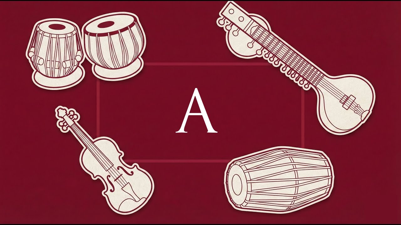 Sruthi Box Pitch A (White 6) | Sa-Pa-Sa (Standard) | 2 Hours Continuous