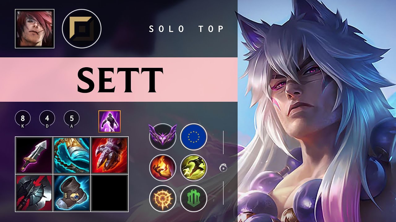 Sett Top vs Nasus - EUW Master Patch 26.01