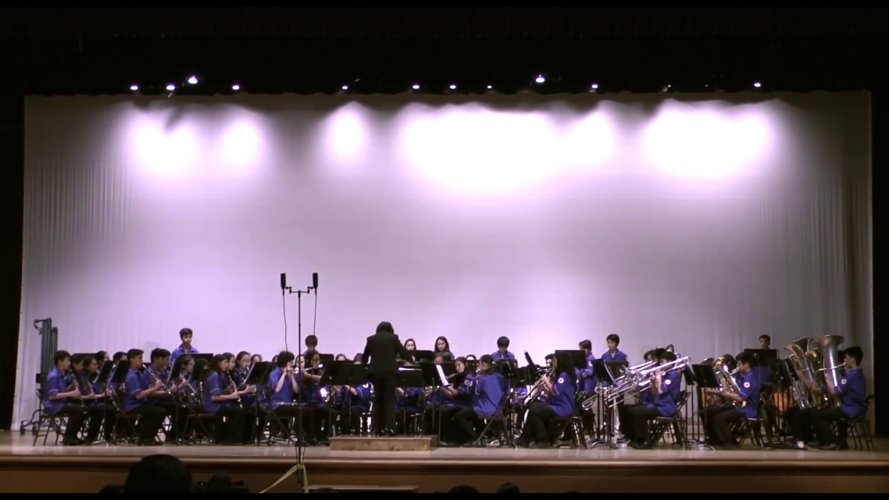 Kaimuki Middle School Symphonic Winds - Persis Overture - OBDA Parade of Bands - 04/13/2018
