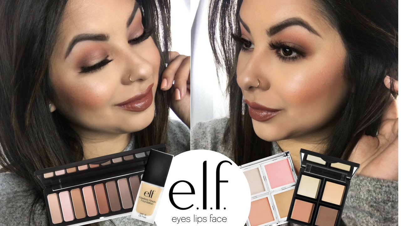 Full Face Using Only E.L.F. Makeup | EVERYDAY MAKEUP