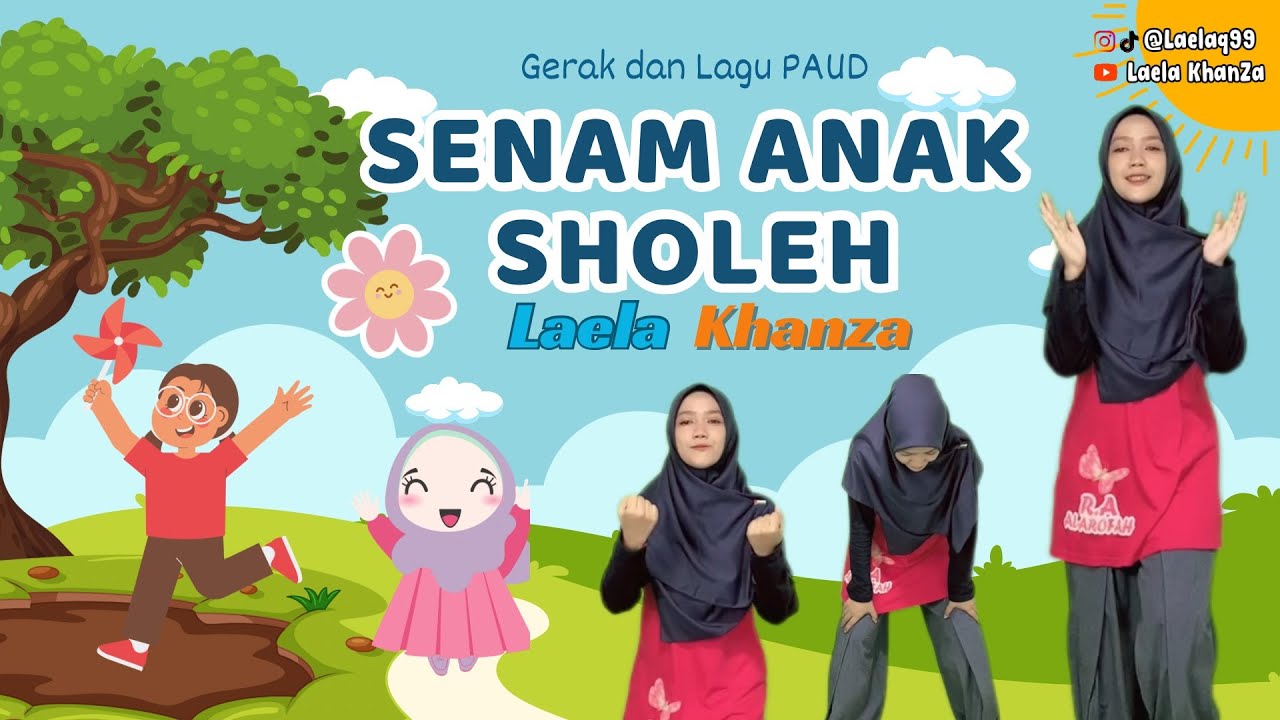 Senam Anak Sholeh Versi Laela Khanza