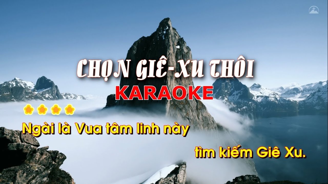 🎼 Chọn Giê-Xu Thôi - Isaac Thái 🎶|🎙️ KARAOKE 🎙️