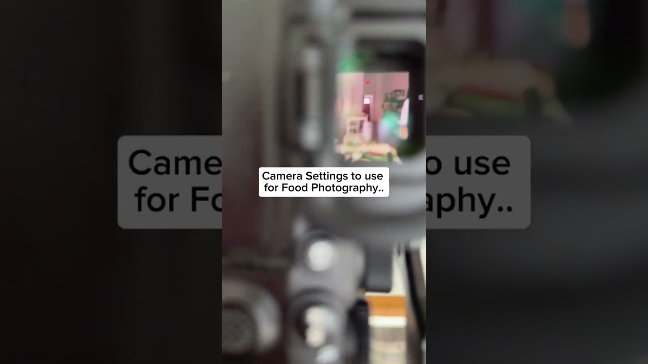 Camera Setting Tips for Food Photography!