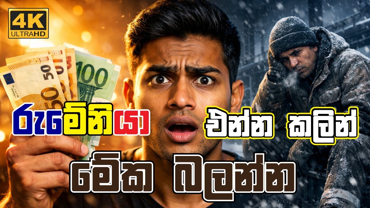 දැන් රුමේනියා 🇷🇴 යන්න කීයක් යනවද?