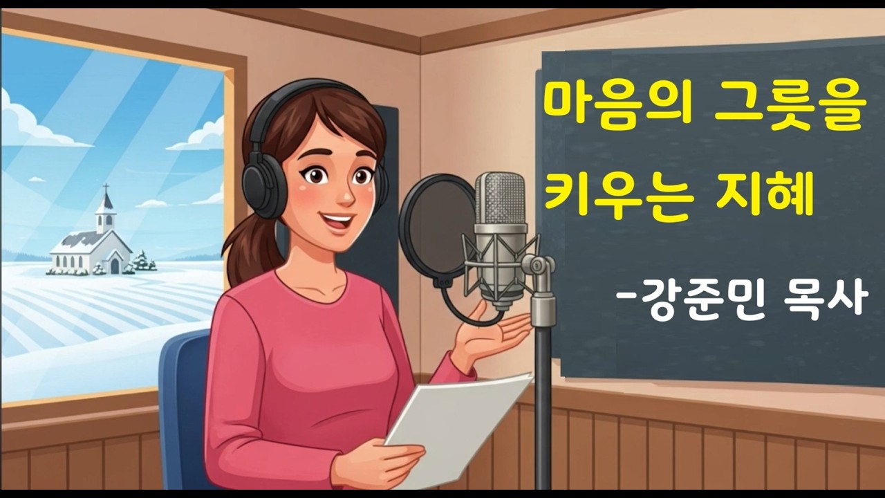 (초록편지 채널)   마음의 그릇을 키우는 지혜 - 강준민 목사