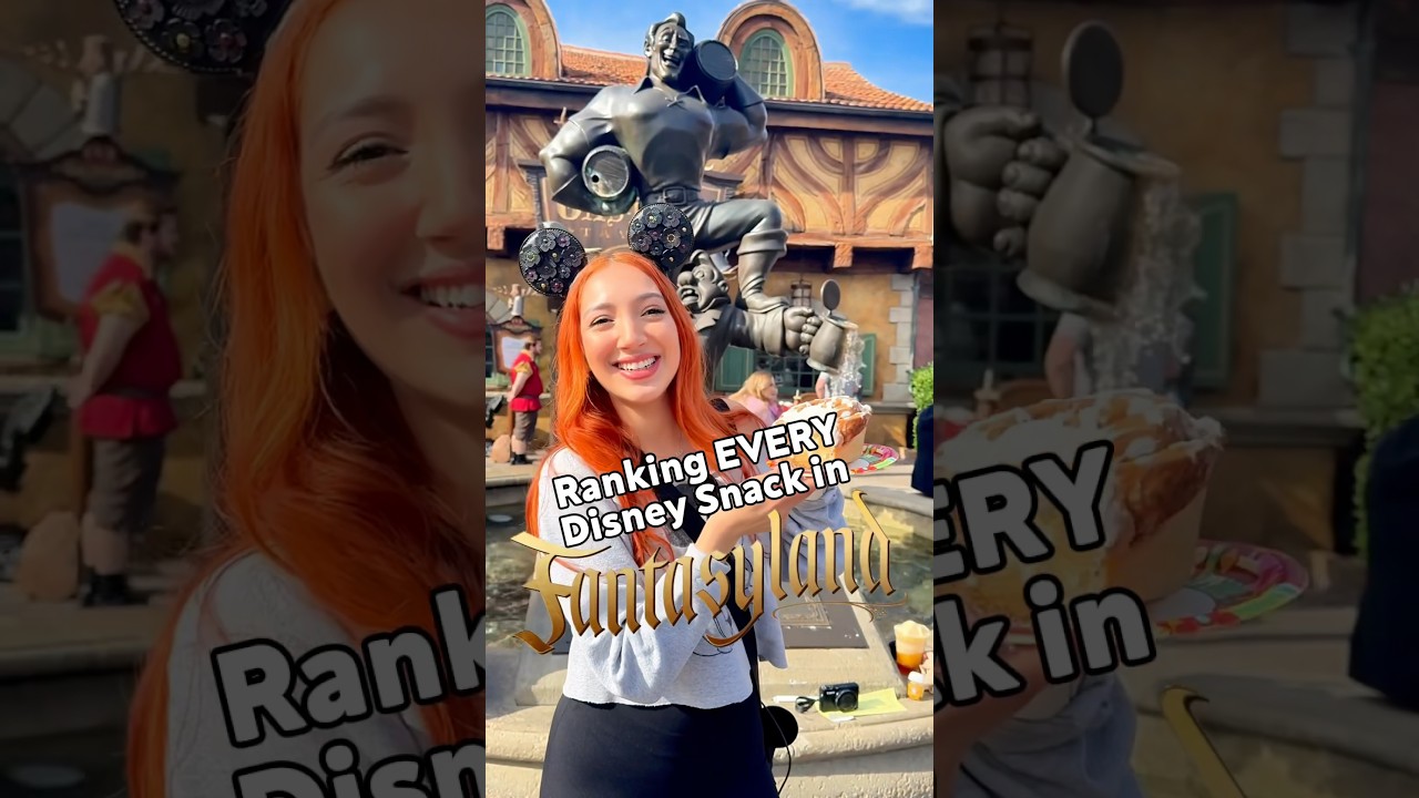 Ranking EVERY Snack in Fantasyland #disney #disneyworld #disneyfood