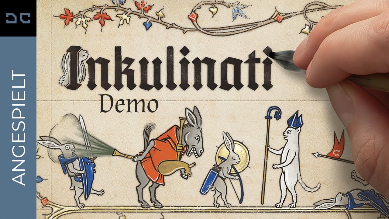 DC | Angespielt | Inkulinati (Demo) - Ein mittelalterliches, handgezeichnetes Strategie-Spiel