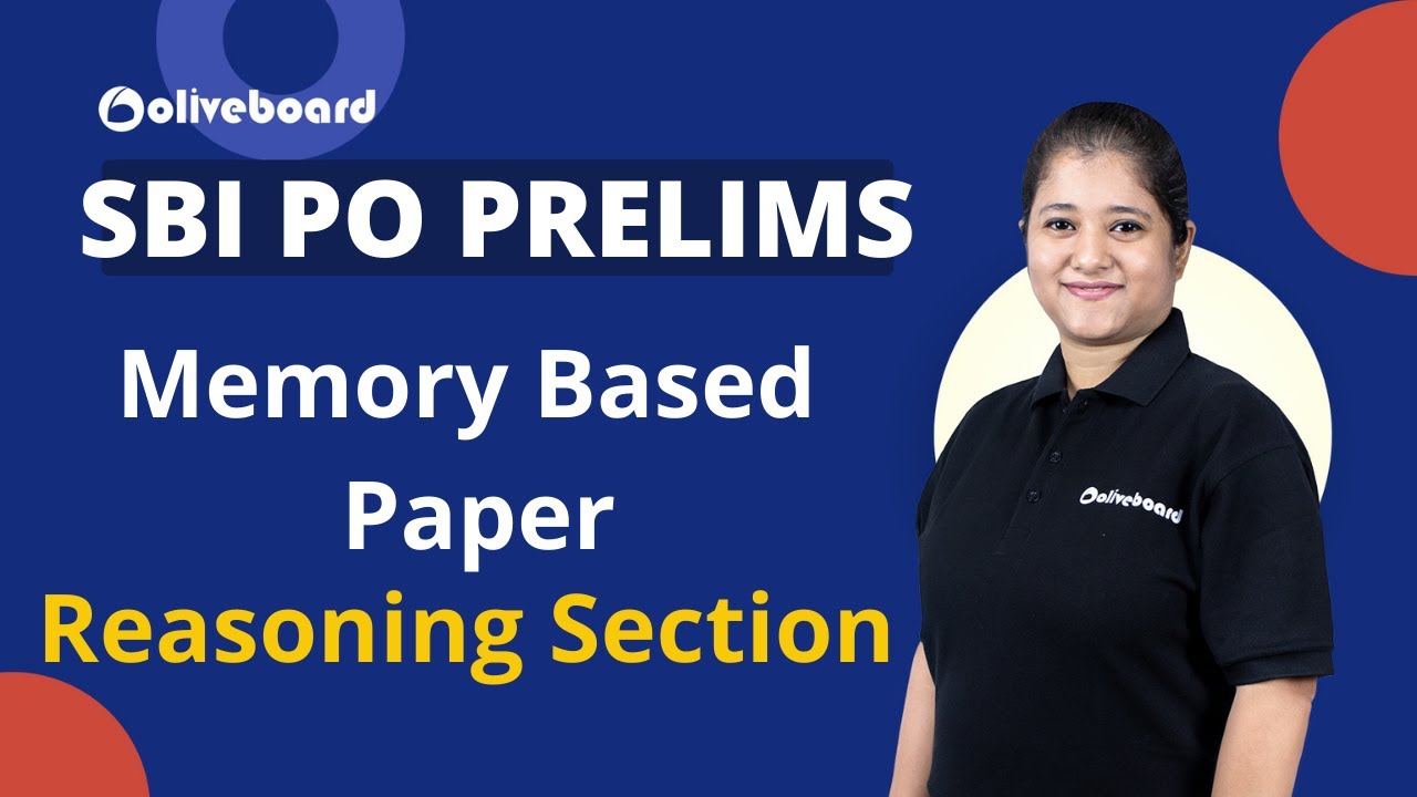 SBI PO Prelims 2020 | Memory Based Paper | Reasoning Section | Nikita Ma'am