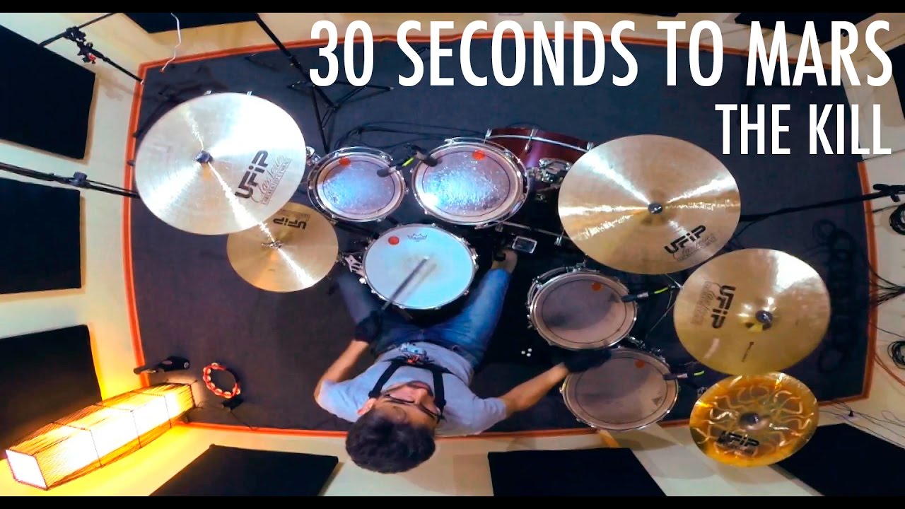 The Kill - 30 Seconds to Mars (Drum Cover) - Andr&eacute; Moral