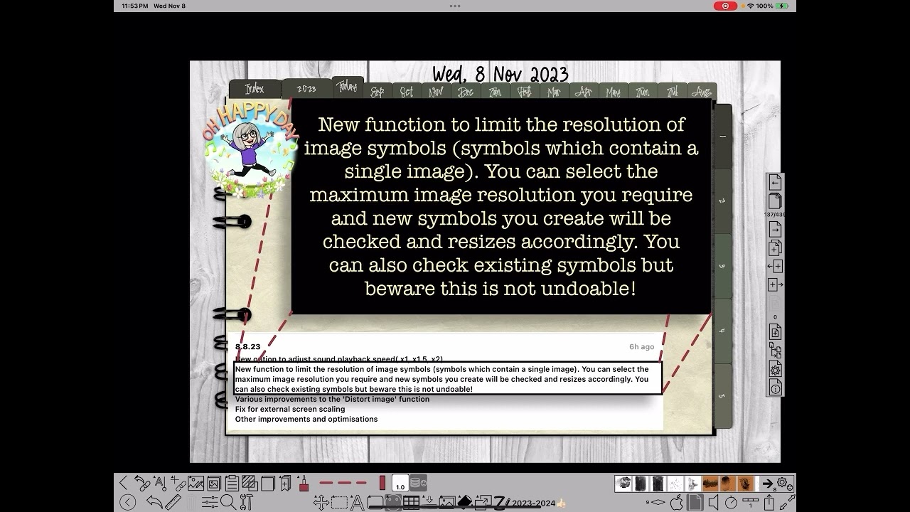 NEW FEATURE!  Resizing Image Symbols