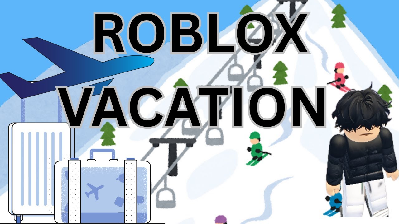 Packing for my Ski resort trip in 1 hour in Roblox ❄️🕝