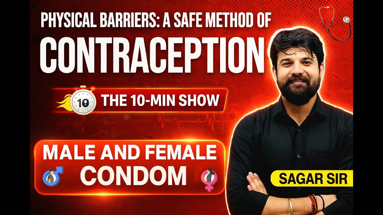 Contraceptive Methods | Physical Barriers | Condoms | The 10 min show | Concept RNA
