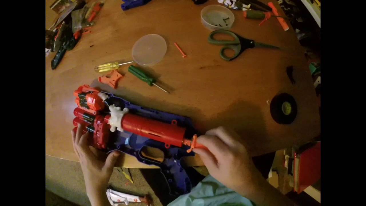 Nerf Elite Mega Dual-Strike Ultimate Mod Guide!
