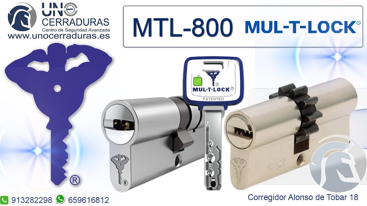 CILINDRO MTL800 MUL-T-LOCK